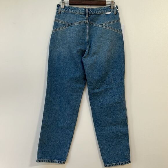 Boyish The Timmy High Rise Straight Leg Yolk Back Jeans Size 28 NWT - Picture 6 of 9